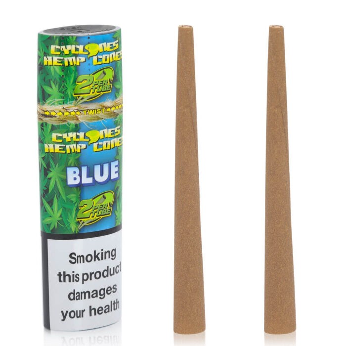 ⁦בלאנט ציקלון המפ – קונוס מוכן לעישון – Cyclones Hemp Cones⁩ – תמונה ⁦1⁩