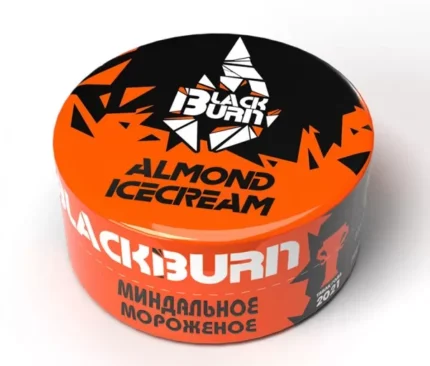 Black Burn – Almond Ice Cream (גלידת וניל שקדים)
