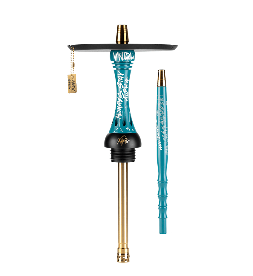 AlphaHookah-Model-X-VNDL-azure נרגילה Alpha Hookah – Model X – VNDL – תמונה 6