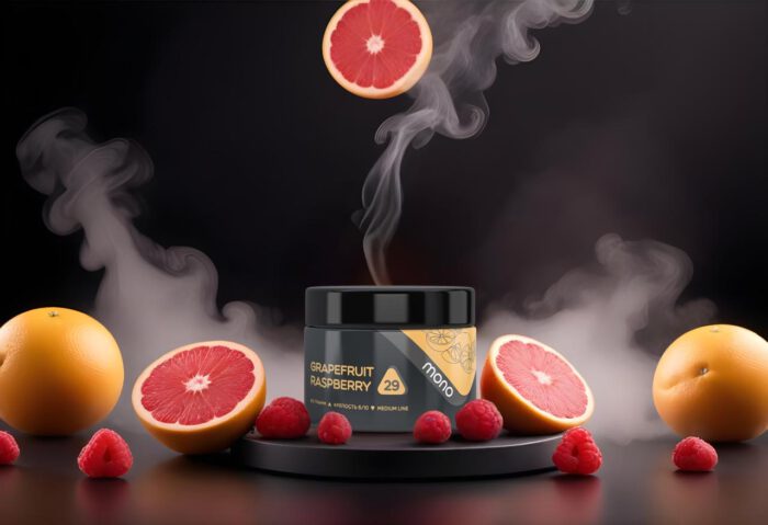 ⁦Mono 250g – Grapefruit Raspberry – תערובת תה- פטל אשכולית⁩ – תמונה ⁦1⁩