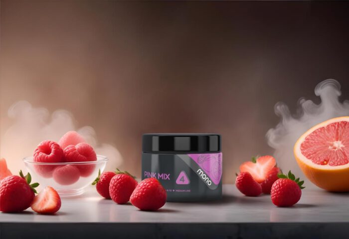 ⁦Mono 250g – Pink Mix – תערובת תה - תות פטל ליצי אשכולית⁩ – תמונה ⁦1⁩