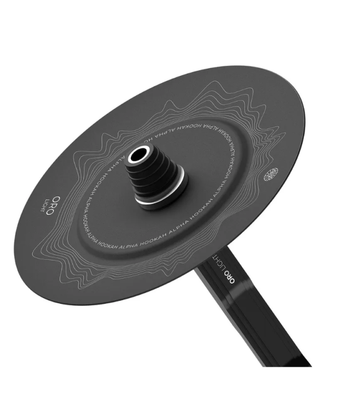 ⁦נרגילה Alpha Hookah – ORO Light Black⁩ – תמונה ⁦3⁩