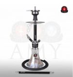 נרגילה פרימיום AMY DELUXE CARBON SS22.02 BK.TR