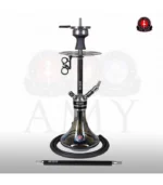 נרגילה פרימיום AMY DELUXE SS22.02 BK.BK