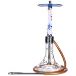 נרגילה - MR.EDS E32 WOOD EPOXY WHITE -פרימיום