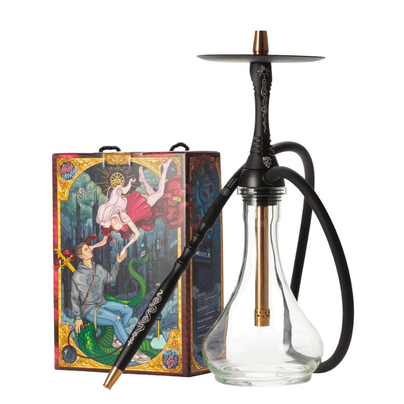 Alpha-Hookah-Model-S-Erida-2 נרגילה Alpha Hookah – Model S – Erida - פרימיום – תמונה 1