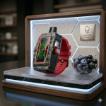 סיגריה אלקטרונית - HUFF BAR 25,000 - עיצוב שעון