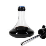 ⁦נרגילה -AMY DELUXE ALU 066.02 GOLD BLACK⁩ – תמונה ⁦2⁩