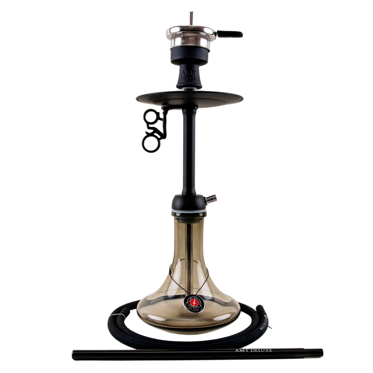 amy_deluxe_121_02_bk_bk_1280x1280 נרגילה גרמנית - AMY DELUXE ALU 121.02 - שחור\שחור – תמונה 1