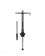 ⁦נרגילה פרימיום - Misha – Revolt - JET BLACK⁩ – תמונה ⁦2⁩